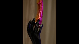 VOB Sculpture Reveal - 3D diseñado porn star keepsake consolador