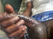Preview 2 of OMFG 🙀 THIS IS ONE BIG BLACK NASTY COCK “FANS LOVE WHEN IM CALL THEM LITTLE DICKSUCKERS “ eat bitch