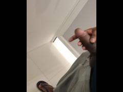 Play With Dick in Changing Room at a Shopping Mall - Screenshot 8 of 16 - Masturbation