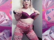 Preview 2 of Small bbw, naughty cougar milf