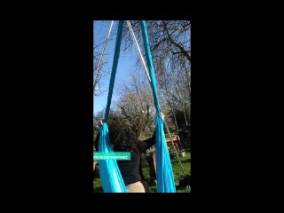 commemoration aerial silks video 1k followers on insta