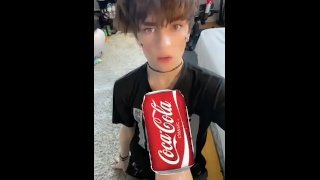 Femboy Tries Coke Ends Up Liking It