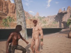 Conan Exiles Conan Exiles A girl I don't know watches me masturbate | Exhibitionism