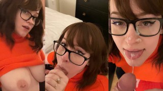 Jinkies 口交 在 我 Velma 角色扮演