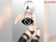 Preview 5 of 2b hentai JOI (Hard Femdom,Humiliation, Feet and Armpit)