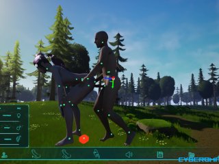 Cyberomance Spline Animation - Early version