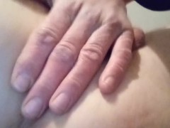 Rubbing & Playing With My Pale Arsehole