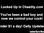 Preview 2 of Chastity Bondage Fetish And POV Orgasm Denial Porn