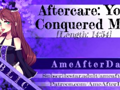[Erotic Audio] Aftercare: You Conquered Me