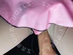 crossdresser doll William is pregnant and eager!