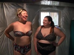 Video Amazon and BBW Wrestle