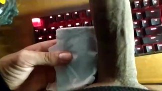 Член мечты вашей девушки против туалетной бумаги