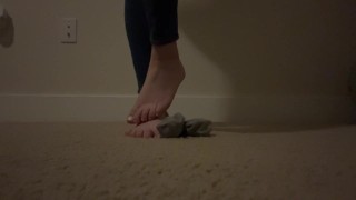 TAKE SOCKS OFF FEET