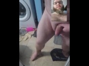 Preview 6 of Chubby Nerd Strokes, moans, and Teases cock until cumshot