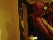 Preview 2 of Visit of Spider-Man  (Casey Donovan and David Gallagher) HotDogsStudio