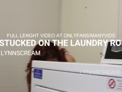 Video I got stucked on the washing machine and this happened when I asked him for help