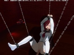 3D HENTAI Basement Mystery: Sperm on my blouse