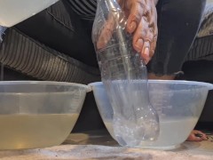 making dirty feet tea