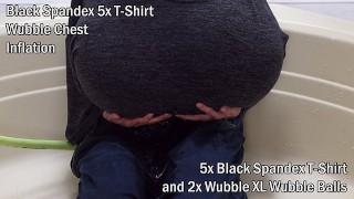 WWM - 5-кратное надувание мягких футболок