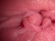 Preview 4 of Hot close up pussy masturbation, real teen orgasm