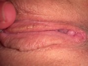 Preview 5 of Hot close up pussy masturbation, real teen orgasm