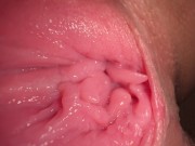 Preview 6 of Hot close up pussy masturbation, real teen orgasm