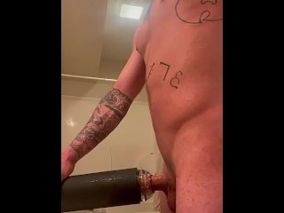 Daddy Testing his new Toy