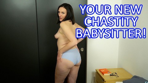 Vista previa: Tu nueva niñera Chastity - Pantyboy JOI por Clara Dee