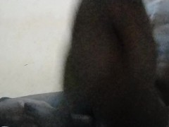 Waking up as early as 5am horny as hell and decide to do this.. dablackpee