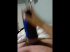 Mastrubating with my fleshlight