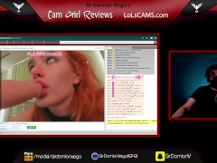 Sucking sloppy dildo and chatting while getting pounded - The best free cam girls