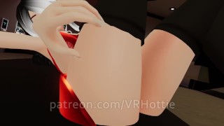 Hotel Room Service POV Fuck Ride Vrchat Lap Dance Metaverse ERP Red Dress Beauty Perfect Body