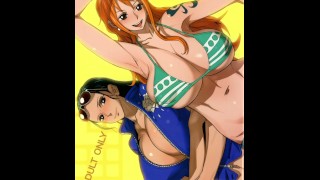 ONE PIECE - HOT NAMI HAVE FUN WITH USOPP (UNCENSORED) / 69 POSITION / TITTY FUCK 