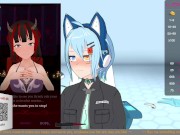 Preview 6 of Anime AI GAGGED and made to edge by virtual SUCCUBUS?! (CB VOD 21-03-22)