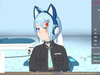 Anime AI GAGGED and made to edge by virtual SUCCUBUS?! (CB VOD 21-03-22)