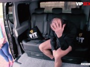Preview 1 of VIP SEX VAULT - Barbarra Takes Her Jogging Partner's Rock Hard Cock In The Car