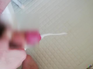 Today's Masturbation in Bathroomトイレでオナしてみた