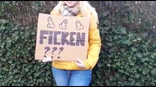 A Student Asks A Stranger If He Wants To Ficken