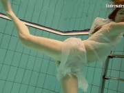 Preview 4 of Russians underwater Aneta with Janka and Andrejka alone