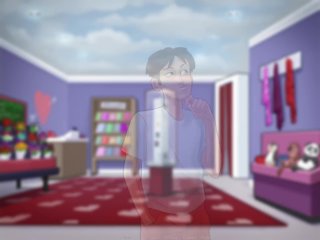 Summertime Saga - Beijei minha_tia adotiva no trocador de_roupa do shopping pt.70