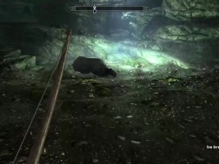 Skyrim - negão fode elfa milf magrinha