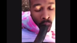 Verbal African top fucks Marlon67 outdoors