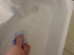 Washing My FEET