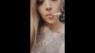Goddess smoking 🚬 part 2