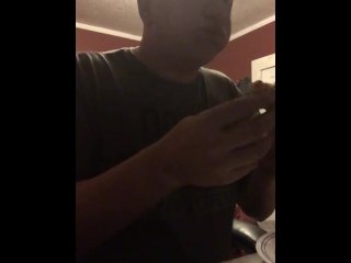 feedee, solo male, slave training, mukbang