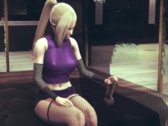 Ino Yamanaka will jerk off your dick if you ask