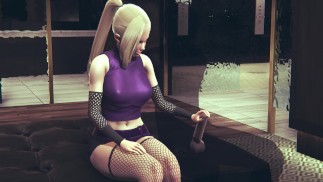 Ino Yamanaka wird deinen Schwanz wichsen, wenn du fragst