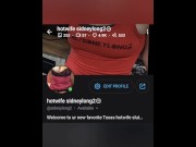 Preview 1 of Hotwife sidneylong2 Squirts bulls cum on cuck bf