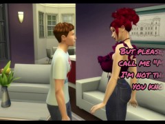 Boyfriend Cheats with Girlfriend's Shemale Mom - Screenshot 2 of 16 - Shemale Fucks Guy