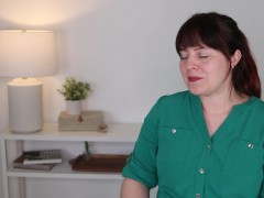 Adult Sex Toy Review - Brunet Doggy-Style Dangling Balls Derriere Fun Realistic Butt Masturbator